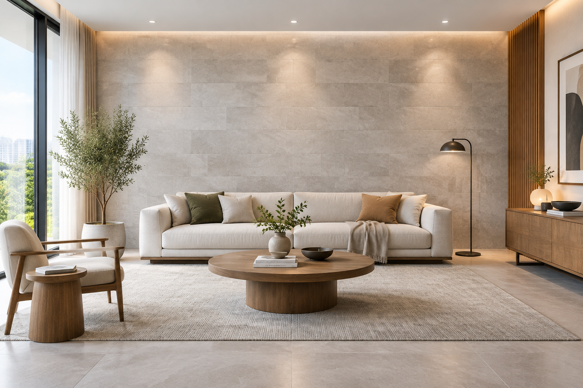 How To Use Tiles To Enhance Your Living Room