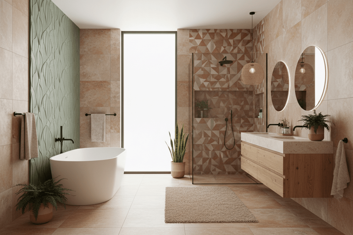 The 2026 Tile Trends That Actually Matter for Your Bathroom (And How to Use Them) - Tile&Bath