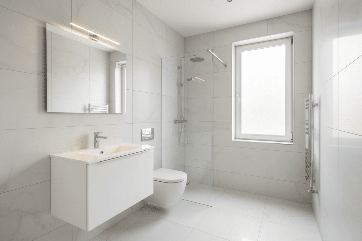 The Best Tile Size for a Small Bathroom: Expert Advice for UK Homeowners - Tile&Bath