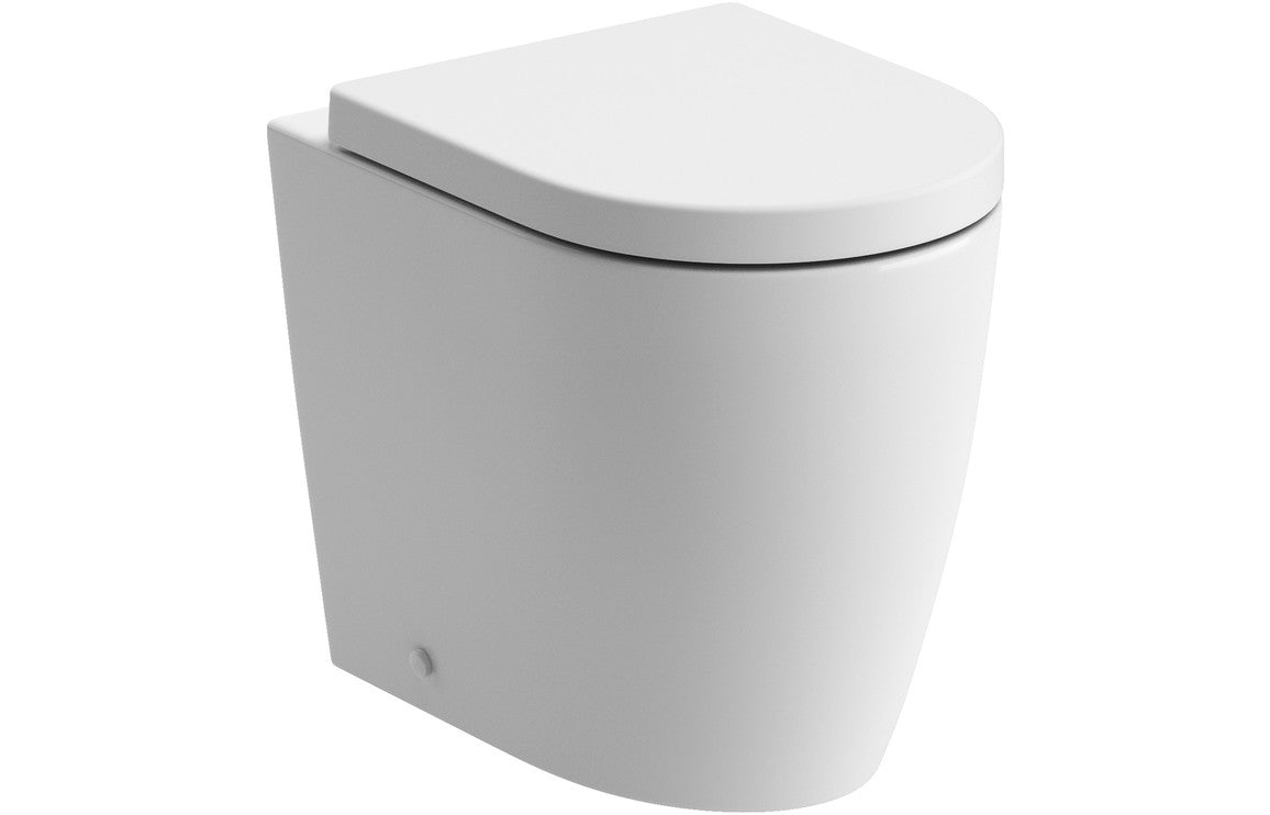 Citrus Rimless Back To Wall WC