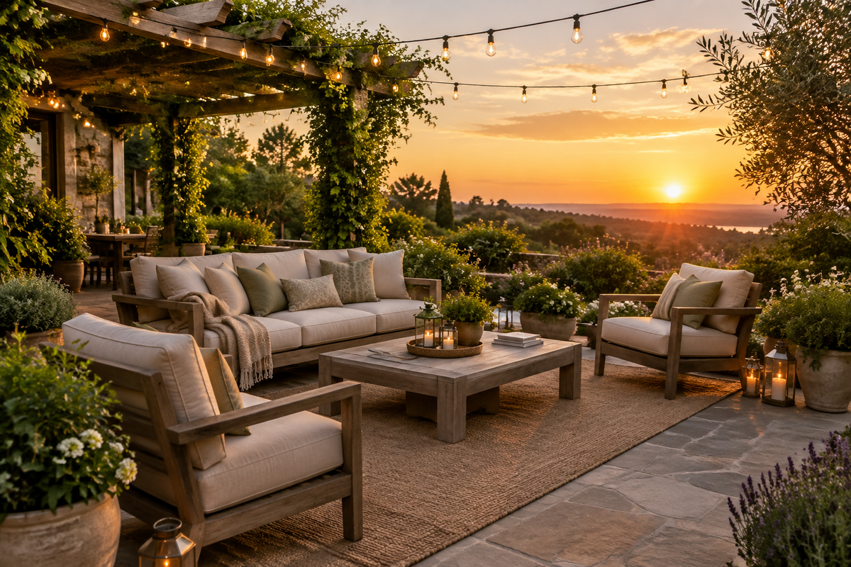 How To Create An Outdoor Living Space In The Garden