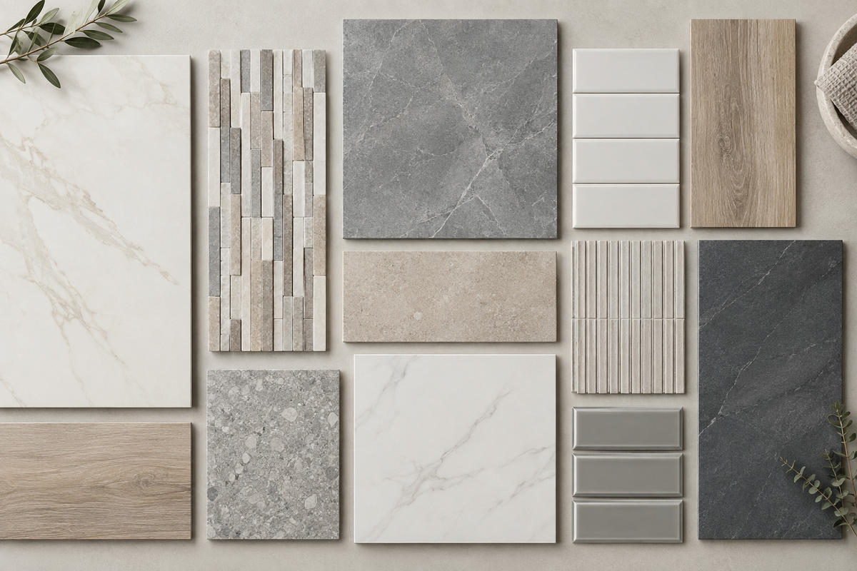 Types of Porcelain Tiles: Finishes, Formats and Where to Use Them