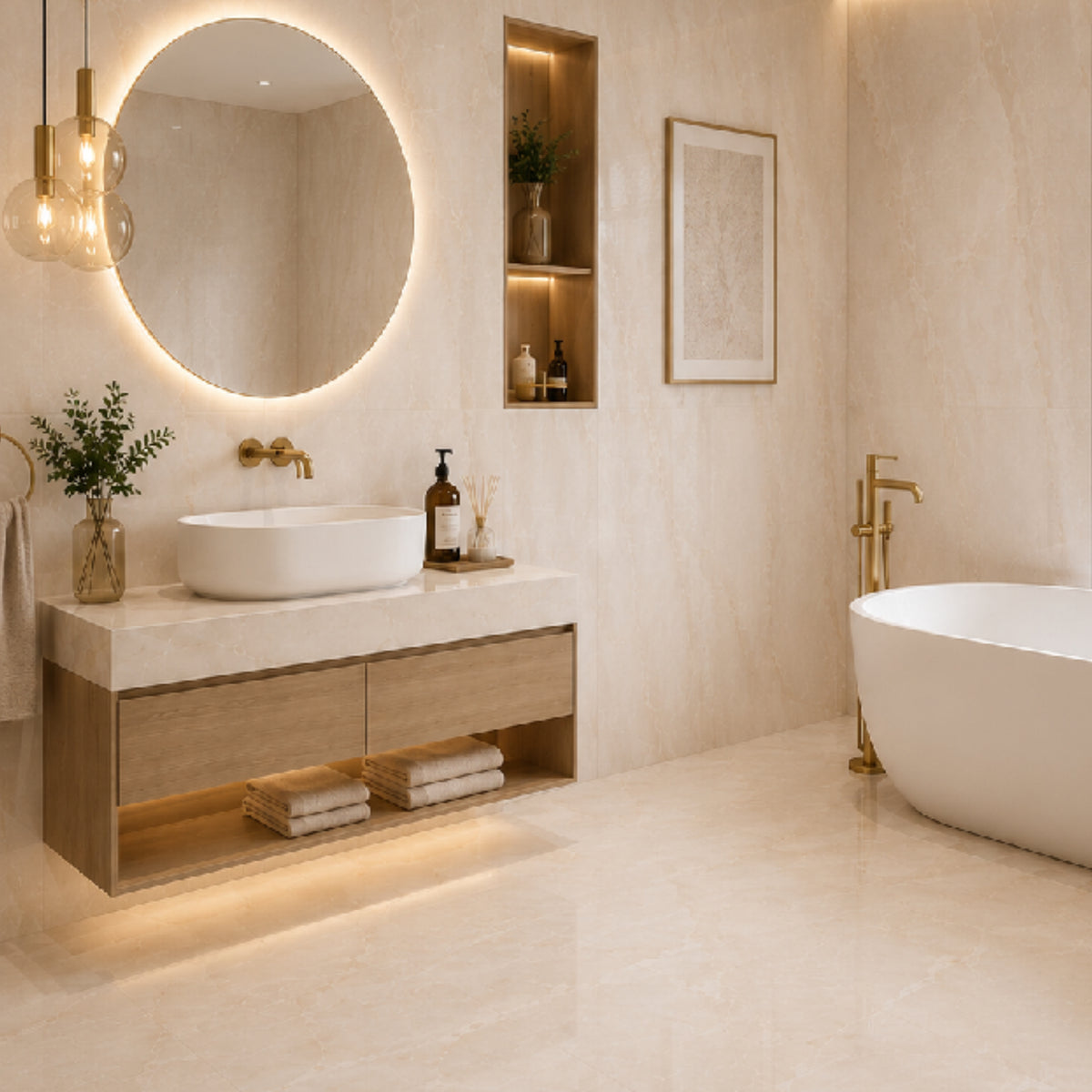 Gemini Onyx 60x120 - Polished Porcelain