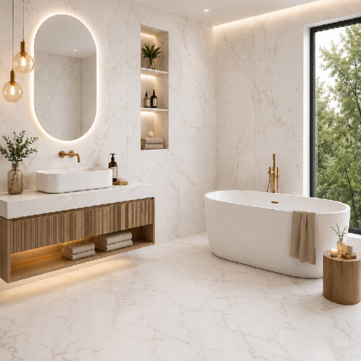 Siena Marble 60x120 - Matt Porcelain