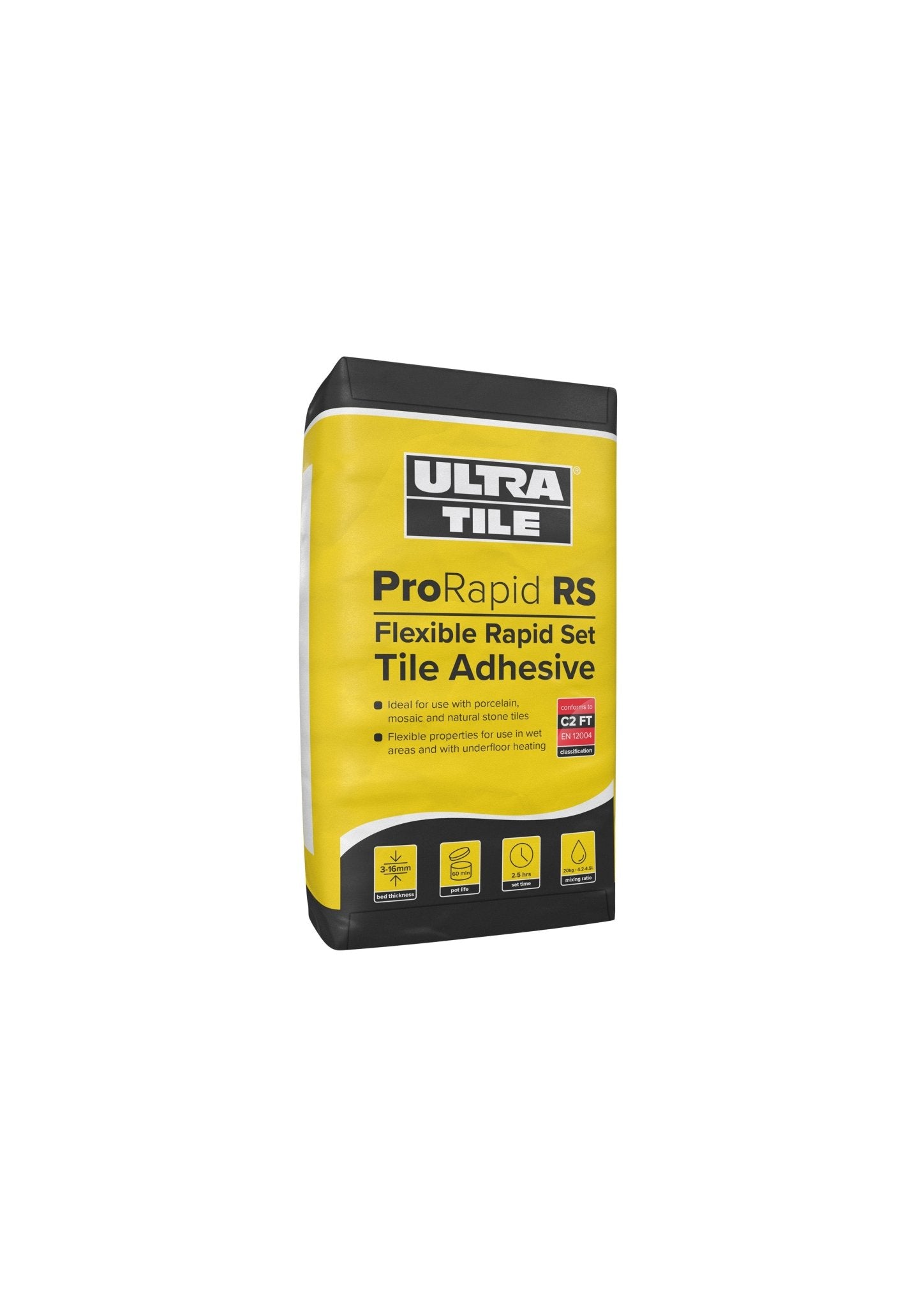 ProRapid RS 20kg Adhesive Grey - Tile&Bath